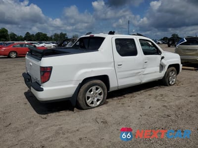 Trzecie zdjęcie samochodu z tyłu: 2014 HONDA RIDGELINE RTL-S VIN:5FPYK1F65EB006617 - miniatura