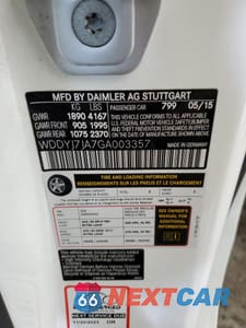 Zdjęcie 13 z 15 samochodu: 2016 MERCEDES-BENZ AMG GT S VIN:WDDYJ7JA7GA003357 - miniatura