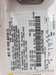 Zdjęcie 12 z 13 samochodu: 2018 FORD FUSION SE HYBRID VIN:3FA6P0LU9JR171938 - miniatura