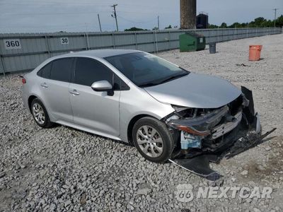 Czwarte zdjęcie samochodu z boku: 2021 TOYOTA COROLLA LE VIN:JTDEPMAE7MJ132451 - miniatura