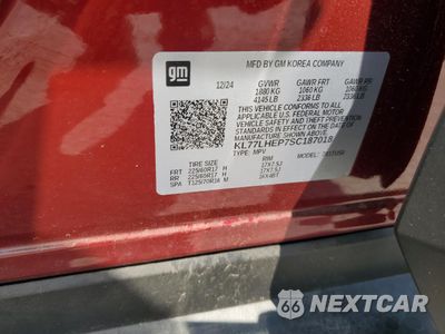 Zdjęcie 13 z 14 samochodu: 2025 CHEVROLET TRAX 1LT VIN:KL77LHEP7SC187018 - miniatura