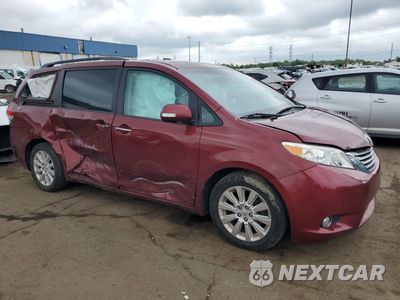 Czwarte zdjęcie samochodu z boku: 2014 TOYOTA SIENNA XLE VIN:5TDYK3DC5ES419257 - miniatura