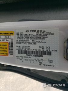 Zdjęcie 12 z 12 samochodu: 2017 FORD FUSION SE HYBRID VIN:3FA6P0LU8HR409417 - miniatura