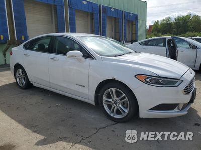 Czwarte zdjęcie samochodu z boku: 2018 FORD FUSION SE HYBRID VIN:3FA6P0LU0JR172041 - miniatura