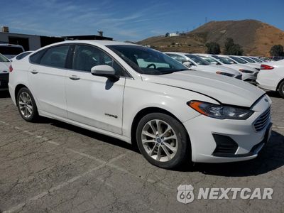 Czwarte zdjęcie samochodu z boku: 2019 FORD FUSION SE VIN:3FA6P0LU2KR124882 - miniatura