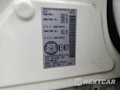 Zdjęcie 13 z 15 samochodu: 2014 NISSAN ROGUE S VIN:5N1AT2MT4EC821146 - miniatura