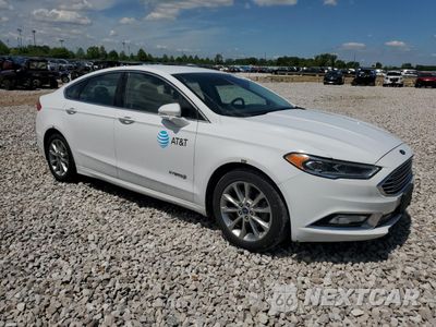 Czwarte zdjęcie samochodu z boku: 2017 FORD FUSION SE HYBRID VIN:3FA6P0LU8HR409076 - miniatura