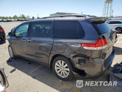 Drugie zdjęcie samochodu z przodu: 2011 TOYOTA SIENNA XLE VIN:5TDDK3DC4BS005526 - miniatura