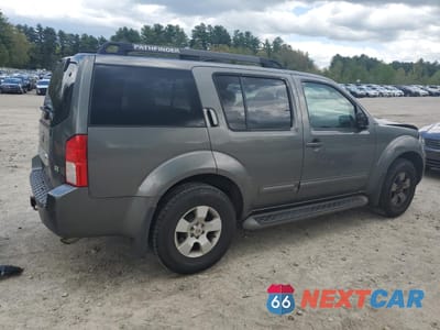 Trzecie zdjęcie samochodu z tyłu: 2006 NISSAN PATHFINDER LE VIN:5N1AR18W76C668597 - miniatura