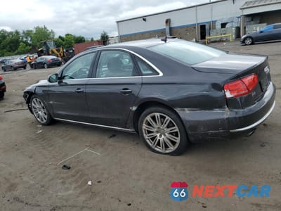 Drugie zdjęcie samochodu z przodu: 2014 AUDI A8 QUATTRO VIN:WAUAGAFD3EN010240 - miniatura