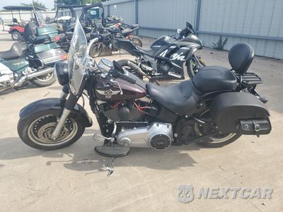 Trzecie zdjęcie samochodu z tyłu: 2014 HARLEY-DAVIDSON FLSTFB FATBOY LO VIN:1HD1JNV13EB046884 - miniatura