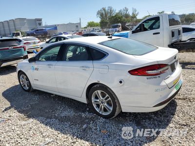 Drugie zdjęcie samochodu z przodu: 2018 FORD FUSION SE HYBRID VIN:3FA6P0LUXJR163511 - miniatura