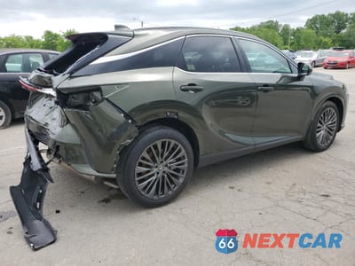 Trzecie zdjęcie samochodu z tyłu: 2024 LEXUS RX 350H BASE VIN:2T2BBMCAXRC048036 - miniatura