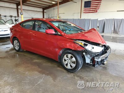 Czwarte zdjęcie samochodu z boku: 2016 HYUNDAI ELANTRA SE VIN:KMHDH4AE3GU635479 - miniatura