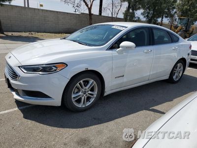 2018 FORD FUSION SE HYBRID 3FA6P0LU8JR278737 - główne zdjęcie licytacji z USA - miniatura