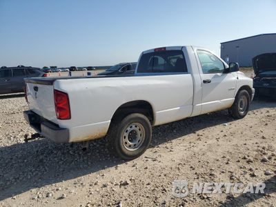 Trzecie zdjęcie samochodu z tyłu: 2008 DODGE RAM 1500 ST VIN:1D7HA16N58J116931 - miniatura