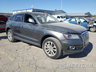 Czwarte zdjęcie samochodu z boku: 2017 AUDI Q5 PREMIUM VIN:WA1C2AFP7HA081497 - miniatura
