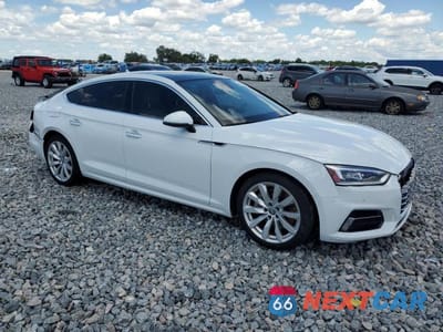 Czwarte zdjęcie samochodu z boku: 2018 AUDI A5 PREMIUM PLUS VIN:WAUBNCF51JA039560 - miniatura