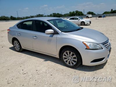 Czwarte zdjęcie samochodu z boku: 2014 NISSAN SENTRA S VIN:3N1AB7AP9EY227240 - miniatura