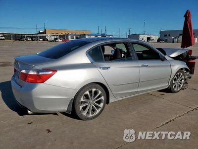 Trzecie zdjęcie samochodu z tyłu: 2014 HONDA ACCORD SPORT VIN:1HGCR2F5XEA291935 - miniatura