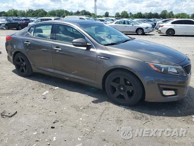 Czwarte zdjęcie samochodu z boku: 2014 KIA OPTIMA EX VIN:5XXGN4A71EG309954 - miniatura