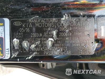Zdjęcie 12 z 12 samochodu: 2016 KIA FORTE LX VIN:KNAFK5A84G5639921 - miniatura