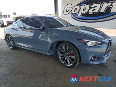 Czwarte zdjęcie samochodu z boku: 2021 INFINITI Q60 RED SPORT 400 VIN:JN1FV7LKXMM530530 - miniatura