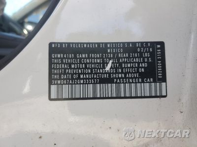 Zdjęcie 12 z 13 samochodu: 2016 VOLKSWAGEN JETTA SE VIN:3VWD67AJ2GM333577 - miniatura