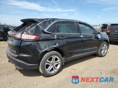 Trzecie zdjęcie samochodu z tyłu: 2015 FORD EDGE VIN:2FMTK4K82FBB71370 - miniatura