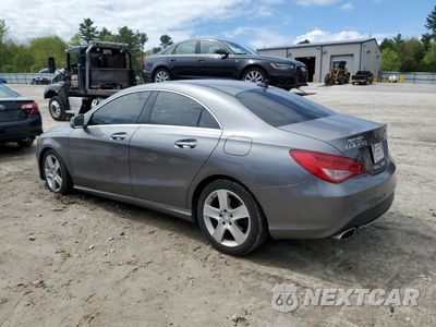 Drugie zdjęcie samochodu z przodu: 2015 MERCEDES-BENZ CLA 250 4MATIC VIN:WDDSJ4GBXFN196549 - miniatura