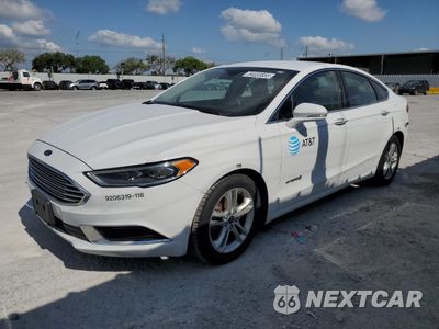 2018 FORD FUSION SE HYBRID 3FA6P0LU3JR278712 - główne zdjęcie licytacji z USA - miniatura