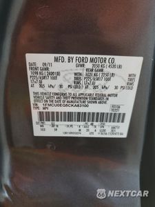 Zdjęcie 12 z 14 samochodu: 2012 FORD ESCAPE LIMITED VIN:1FMCU0EG5CKA83100 - miniatura
