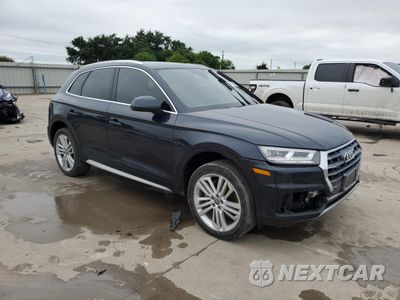 Czwarte zdjęcie samochodu z boku: 2018 AUDI Q5 PREMIUM PLUS VIN:WA1BNAFY8J2167588 - miniatura