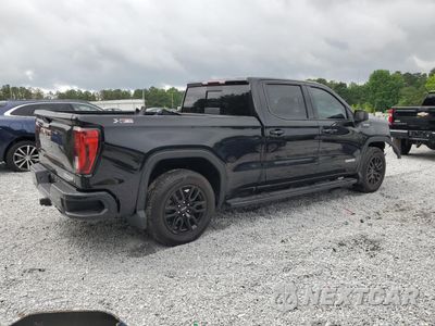 Trzecie zdjęcie samochodu z tyłu: 2021 GMC SIERRA K1500 ELEVATION VIN:1GTU9CED0MZ222608 - miniatura