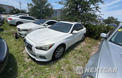 Drugie zdjęcie samochodu z przodu: 2014 INFINITI Q50 BASE VIN:JN1BV7AP3EM678243 - miniatura