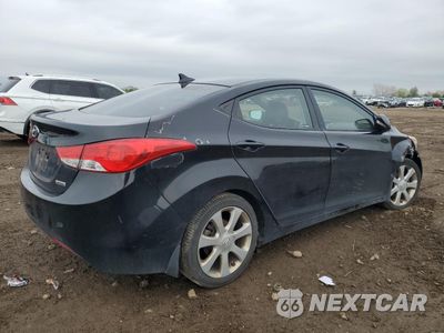Trzecie zdjęcie samochodu z tyłu: 2013 HYUNDAI ELANTRA GLS VIN:5NPDH4AE1DH307763 - miniatura