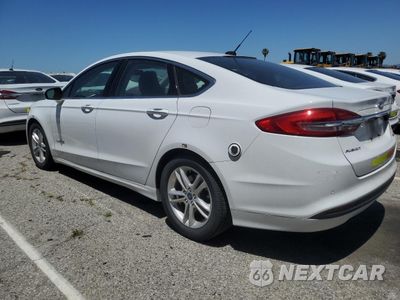 Drugie zdjęcie samochodu z przodu: 2018 FORD FUSION SE HYBRID VIN:3FA6P0LU6JR172139 - miniatura