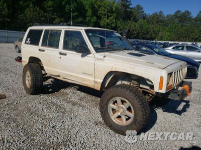 Czwarte zdjęcie samochodu z boku: 2000 JEEP CHEROKEE SPORT VIN:1J4FF48S0YL231653 - miniatura