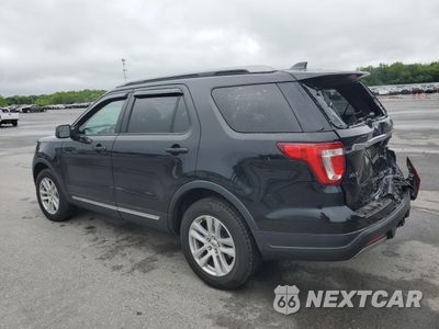 Drugie zdjęcie samochodu z przodu: 2019 FORD EXPLORER XLT VIN:1FM5K8D8XKGA66883 - miniatura