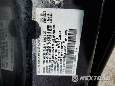 Zdjęcie 13 z 13 samochodu: 2019 HONDA ODYSSEY LX VIN:5FNRL6H29KB133593 - miniatura