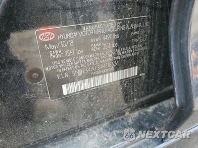 Zdjęcie 12 z 12 samochodu: 2018 HYUNDAI SONATA SPORT VIN:5NPE34AF5JH718526 - miniatura