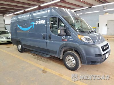 Czwarte zdjęcie samochodu z boku: 2021 RAM PROMASTER 3500 3500 HIGH VIN:3C6MRVJG7ME556956 - miniatura