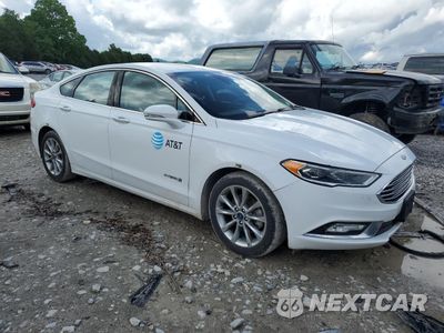 Czwarte zdjęcie samochodu z boku: 2017 FORD FUSION SE HYBRID VIN:3FA6P0LU8HR409515 - miniatura
