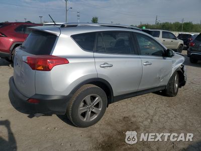 Trzecie zdjęcie samochodu z tyłu: 2015 TOYOTA RAV4 XLE VIN:JTMRFREVXFD133784 - miniatura