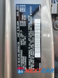 Zdjęcie 13 z 14 samochodu: 2022 VOLVO XC40 T5 MOMENTUM VIN:YV4162UK7N2767623 - miniatura