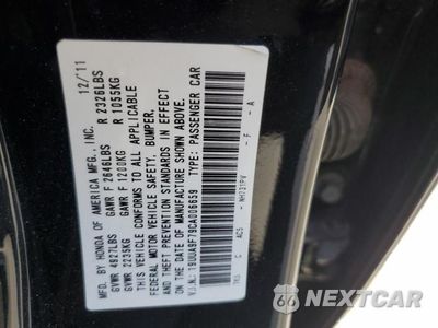 Zdjęcie 12 z 12 samochodu: 2012 ACURA TL VIN:19UUA9F79CA006659 - miniatura