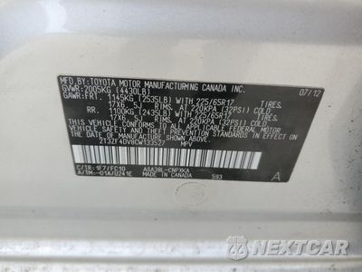 Zdjęcie 13 z 13 samochodu: 2012 TOYOTA RAV4 VIN:2T3ZF4DV8CW133527 - miniatura