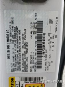 Zdjęcie 12 z 12 samochodu: 2017 FORD FUSION SE HYBRID VIN:3FA6P0LU6HR410081 - miniatura