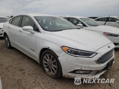 Czwarte zdjęcie samochodu z boku: 2017 FORD FUSION SE HYBRID VIN:3FA6P0LU3HR409079 - miniatura