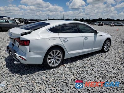 Trzecie zdjęcie samochodu z tyłu: 2018 AUDI A5 PREMIUM PLUS VIN:WAUBNCF51JA039560 - miniatura